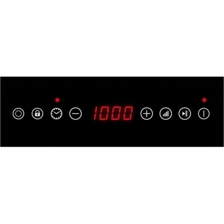 Steba HK 30 Keramisk kogeplade 2kW Rustfrit stål/sort